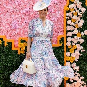 Kate Spade Garden Daisy Midi dress